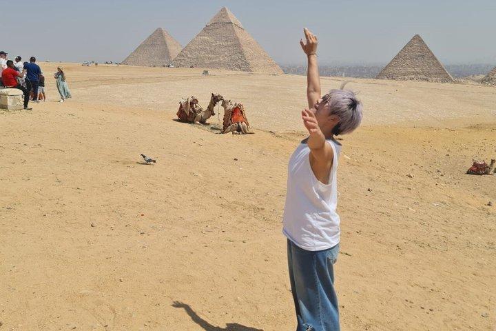 Private Giza Pyramids tour, Khufu Restaurant Breakfast, Opt. GEM