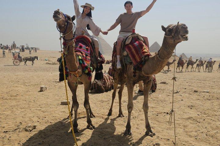 Private Giza Pyramids tour, Khufu Restaurant Breakfast, Opt. GEM