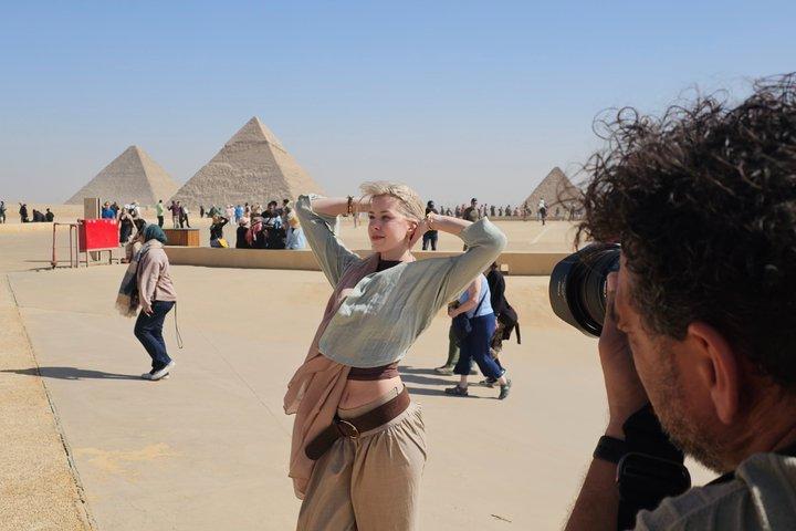 Private Giza Pyramids tour, Khufu Restaurant Breakfast, Opt. GEM