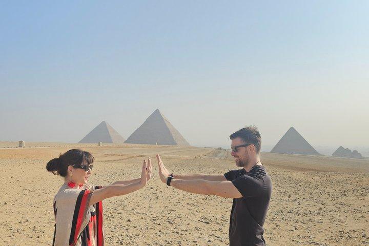 Private Giza Pyramids tour, Khufu Restaurant Breakfast, Opt. GEM