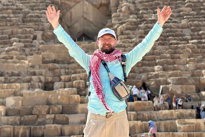 Private Giza Pyramids tour, Khufu Restaurant Breakfast, Opt. GEM