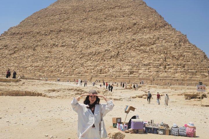 Private Giza Pyramids tour, Khufu Restaurant Breakfast, Opt. GEM