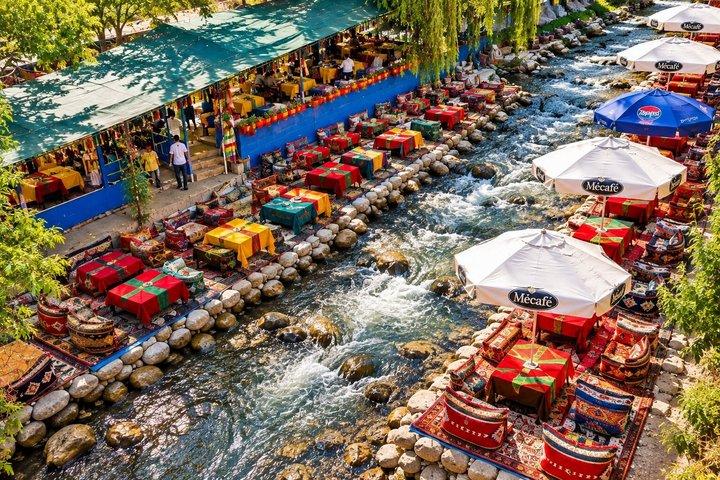 Premium Ourika Waterfall, Atlas Mountains, Guide & River Lunch