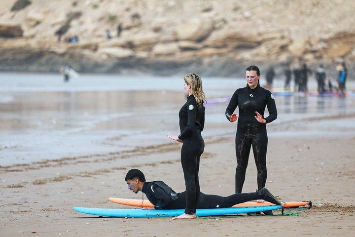 2-Hour Beginner Surf Lesson in Taghazout with Local Instructor