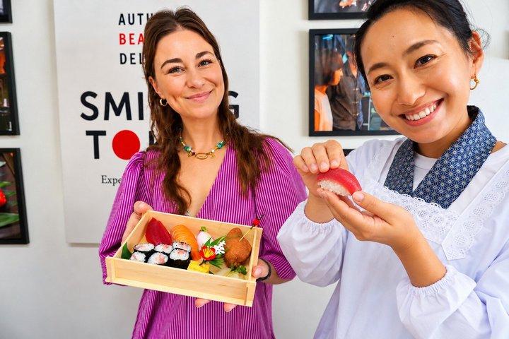 東京 築地場外市場 寿司作り教室＆美しいお弁当