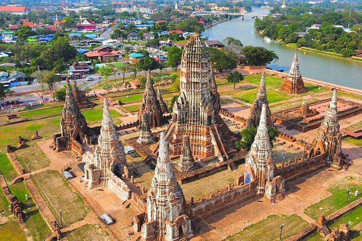 From Bangkok: Ayutthaya Temples Small Group Tour with Lunch