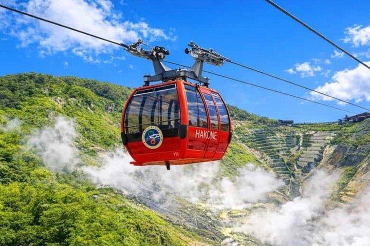 東京から富士山と箱根を巡るプライベート日帰りツアー（10時間）