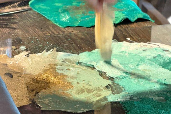 天然顔料と水彩画 - メルツィー庭園のヴィラ