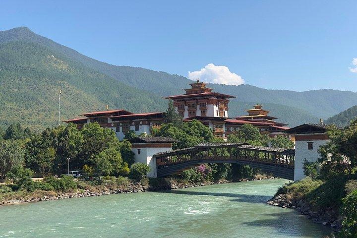 8 dagars privat tur i Bhutan Phobjikha Punakha Tigers Nest