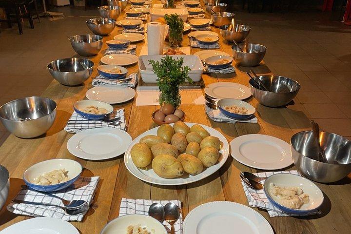 Large Groups Lisbon Portuguese Cooking Class in Art Warehouse