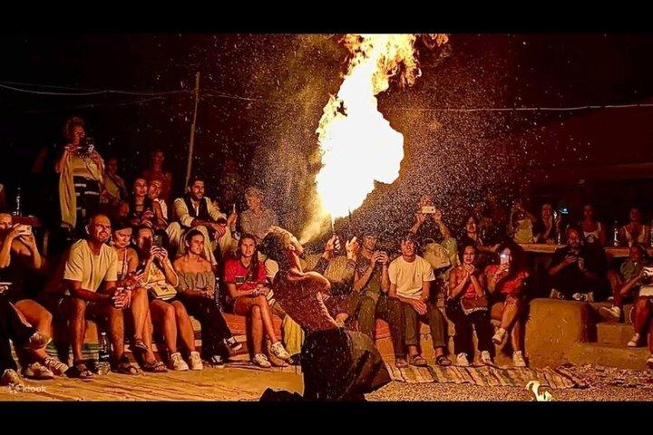 Marrakech: Agafay Desert Sunset Camel Ride, Dinner & Fire Show