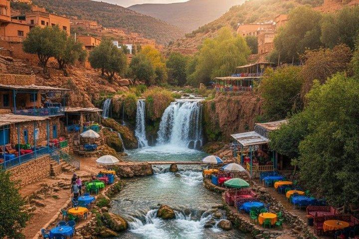 Marrakech: Ourika Valley, Atlas Waterfalls with Guide &Lunch