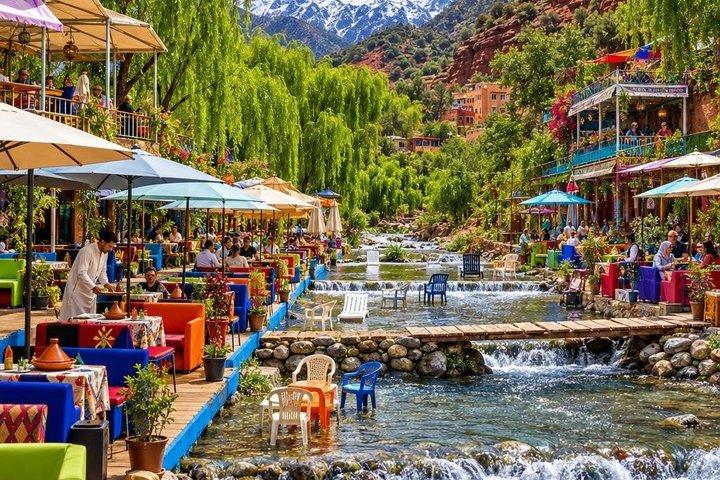 Marrakech: Ourika Valley, Atlas Waterfalls with Guide &Lunch