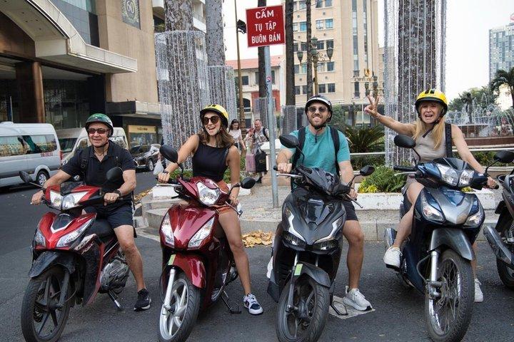 Saigon Vegan Food Tour on Scooter