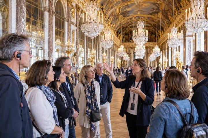 Versailles slott och trädgårdar halvprivat tur max 11 gäster