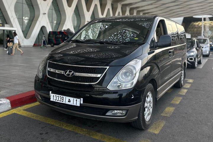 Private Marrakech Airport Transfer VIP Minivan H1