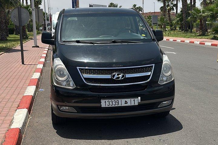 Private Marrakech Airport Transfer VIP Minivan H1