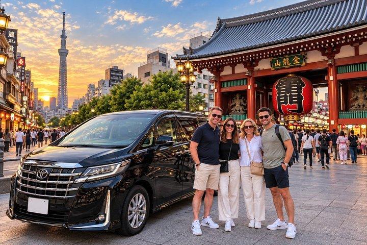 Tokyo Private Individuelle Tagesrundfahrt mit Englisch Fahrer