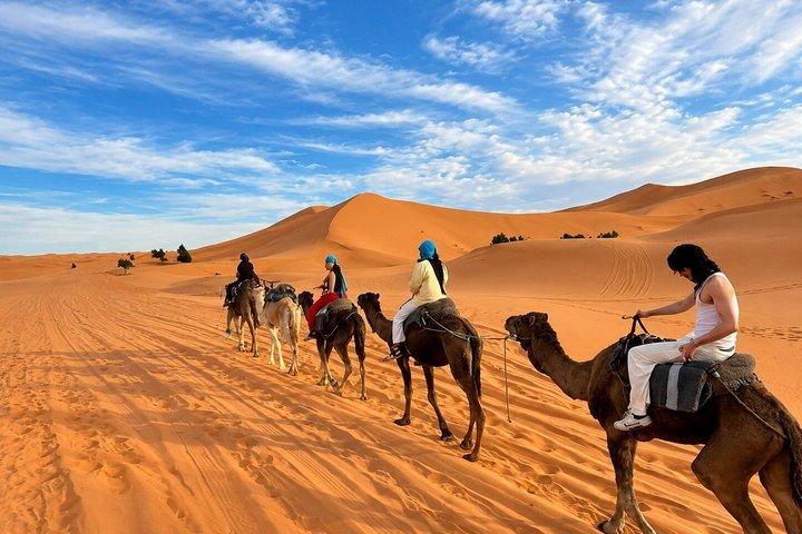 Marrakech to Merzouga: 3-Day Desert Tour & Camel Trek