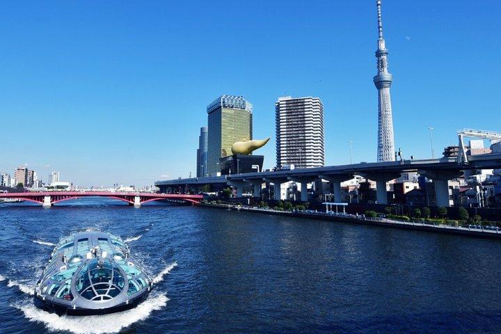 東京クルーズ：浅草、浜離宮恩賜庭園、スカイビュー＆ベーグル
