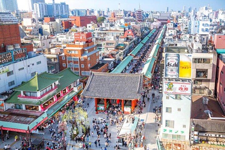 東京クルーズ：浅草、浜離宮恩賜庭園、スカイビュー＆ベーグル
