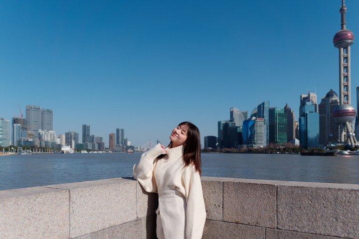 上海のランドマークでのプライベート写真撮影