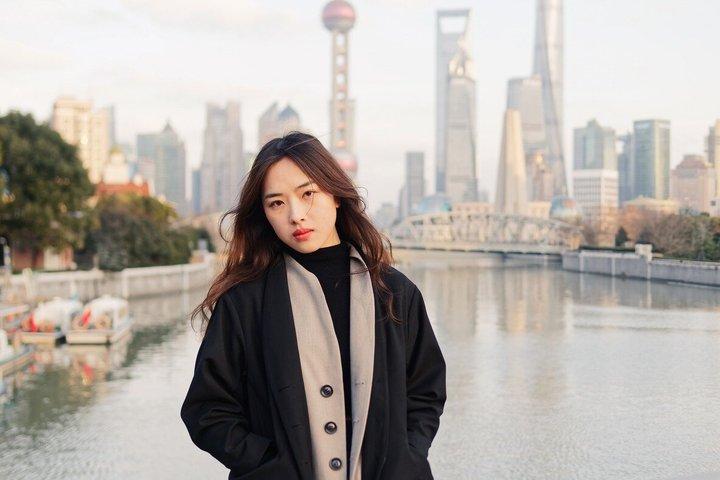 上海のランドマークでのプライベート写真撮影