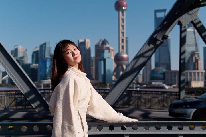 上海のランドマークでのプライベート写真撮影