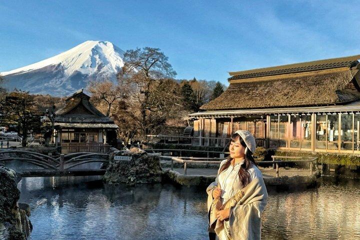 東京発 富士山・箱根プライベート日帰りツアー（ホテル送迎付き）