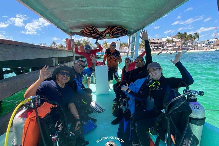 Scuba Diving Adventure in Puerto Morelos 2 Tank Experience