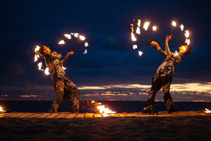 Phuket 2 Tage Phi Phi Insel Aufenthalt mit Longtail und Feuershow