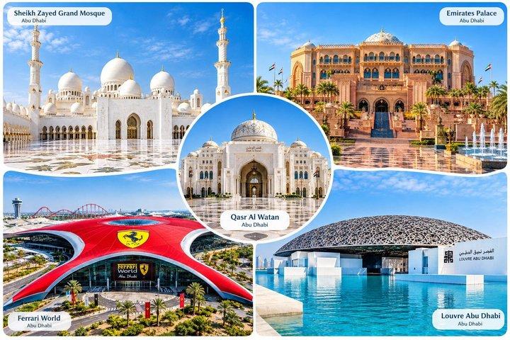 Private Tour: Abu Dhabi Full-Day City sightseeing with Transport from Dubai