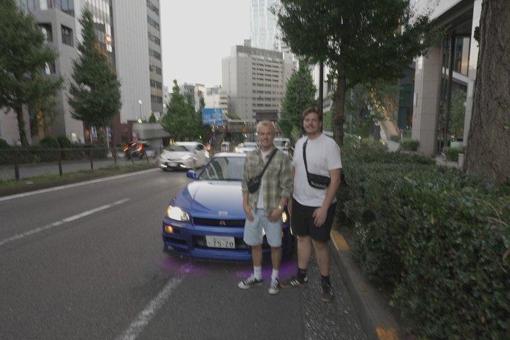 東京ドリフトナイトツアー：R34＆GT-Rで夜の大黒PAへ