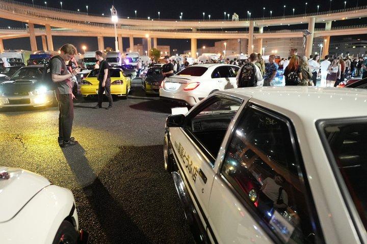 東京ドリフトナイトツアー：R34＆GT-Rで夜の大黒PAへ