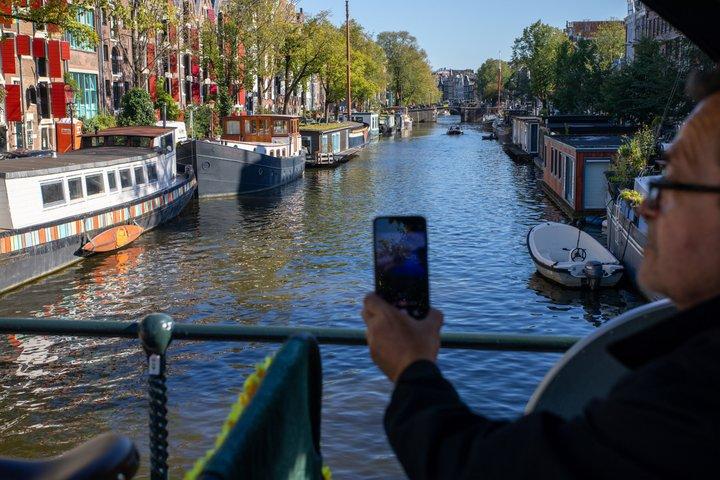 1 Hour Private Amsterdam Rickshaw Tour