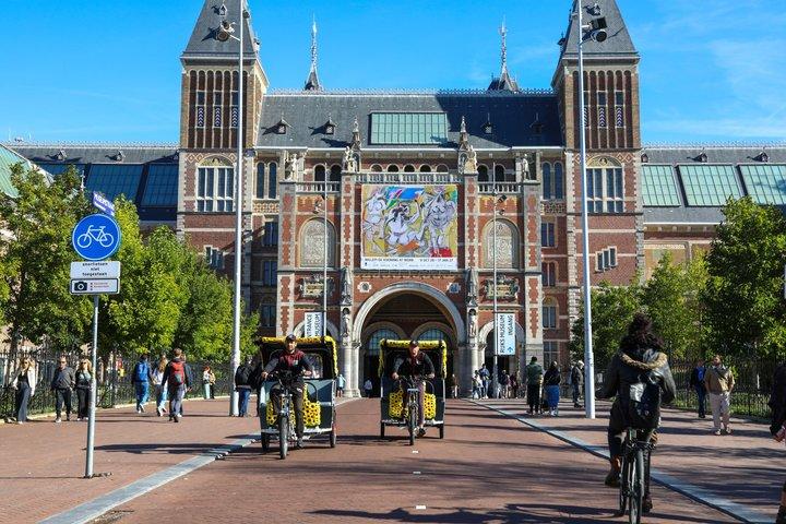 1 Hour Private Amsterdam Rickshaw Tour