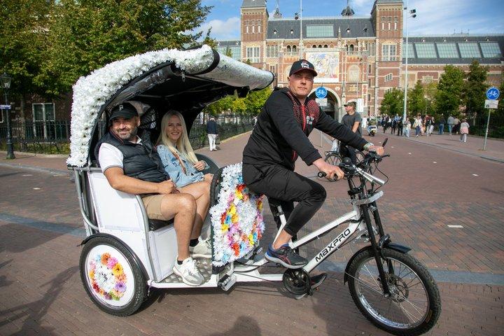 1 Hour Private Amsterdam Rickshaw Tour