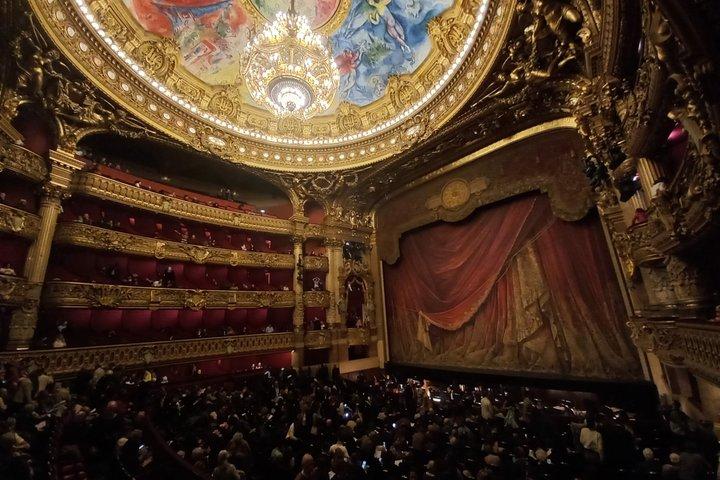 パリでの外出：パリ・オペラ座バレエ鑑賞、ディナー、60分間のレッスン