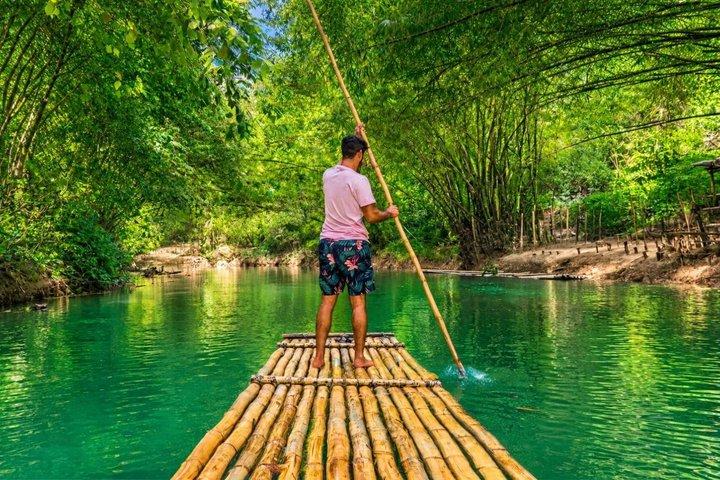 St Lucia Bamboo Rafting and Rum Distillery Tour with Local Lunch