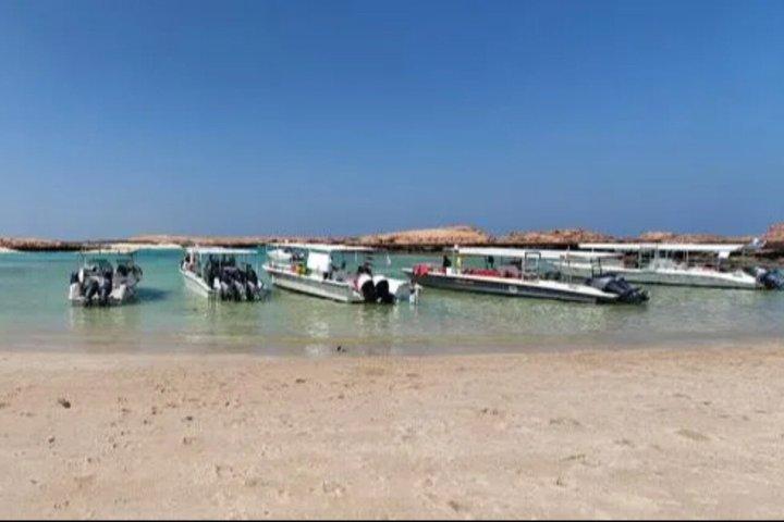 マスカット：デイマニヤット島シュノーケリング驚異の旅