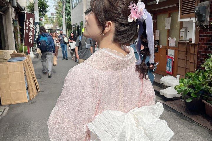 浅草 着物レンタル＆ヘアスタイル体験