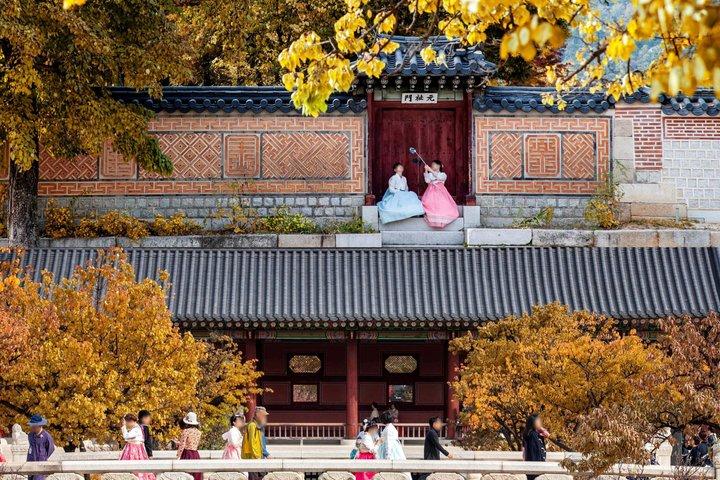 Dal Porto di Incheon: Tour di Gyeongbokgung, Bukchon e Gwangjang Market