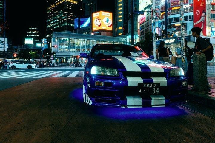 東京:プライベートJDM R34スカイラインドライブ&大黒PA車集合
