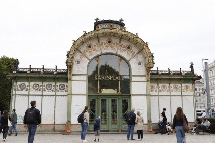 ウィーンのアール・ヌーヴォープライベートツアーとセセッション入場券、クリムト