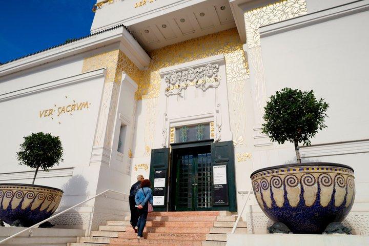ウィーンのアール・ヌーヴォープライベートツアーとセセッション入場券、クリムト
