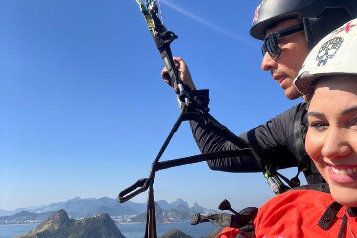 Fly over Rio de Janeiro Paragliding or Gliding Experience