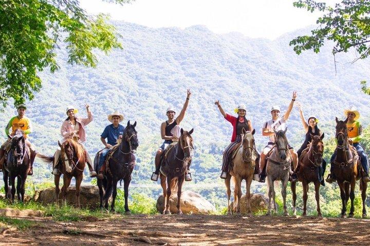Puerto Vallarta Horseback Riding and Waterfall