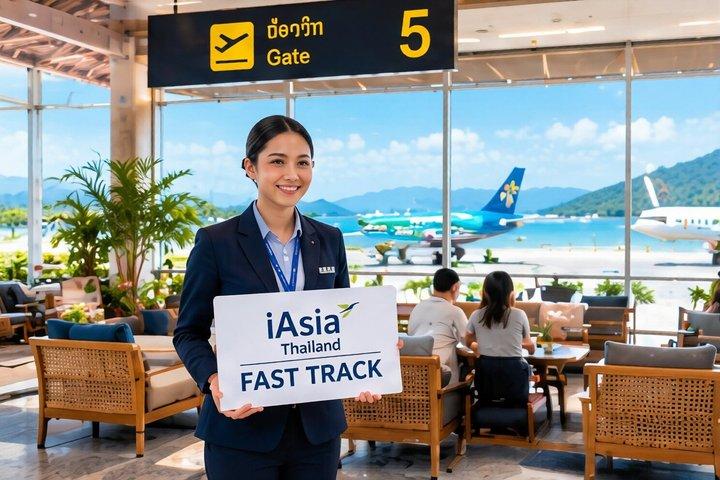 Koh Samui International Airport Guided Fast Track Immigration
