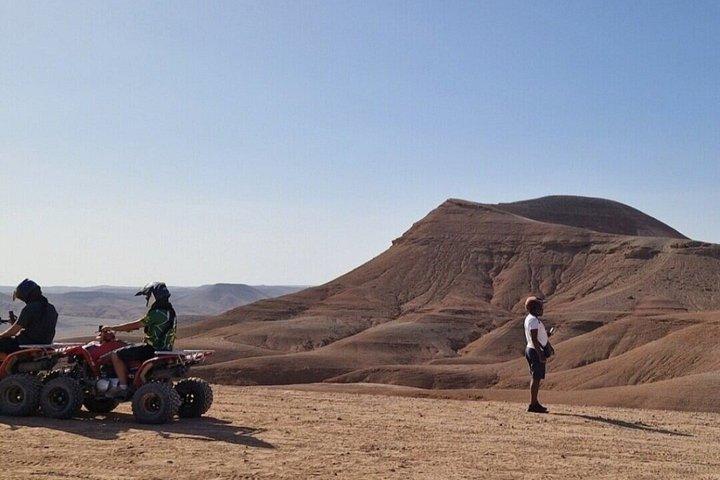 Agafay Desert Quad Biking Camel Ride Lunch and Pool Access
