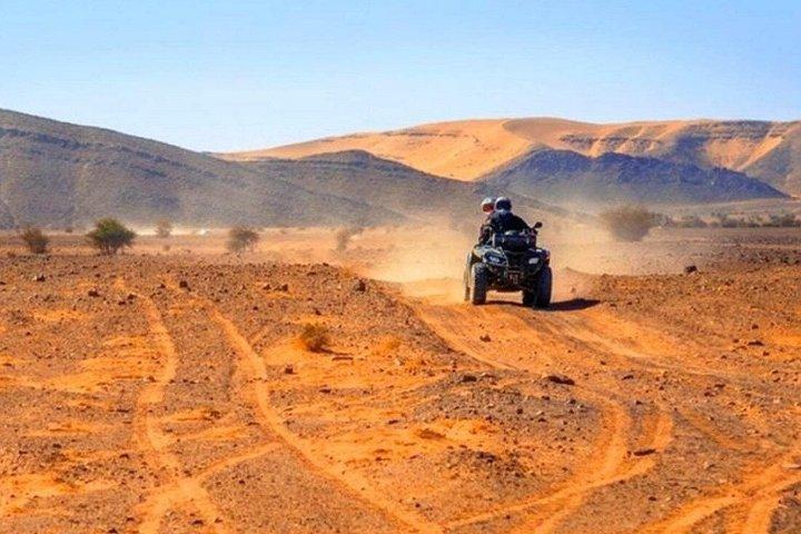Agafay Desert Quad Biking Camel Ride Lunch and Pool Access